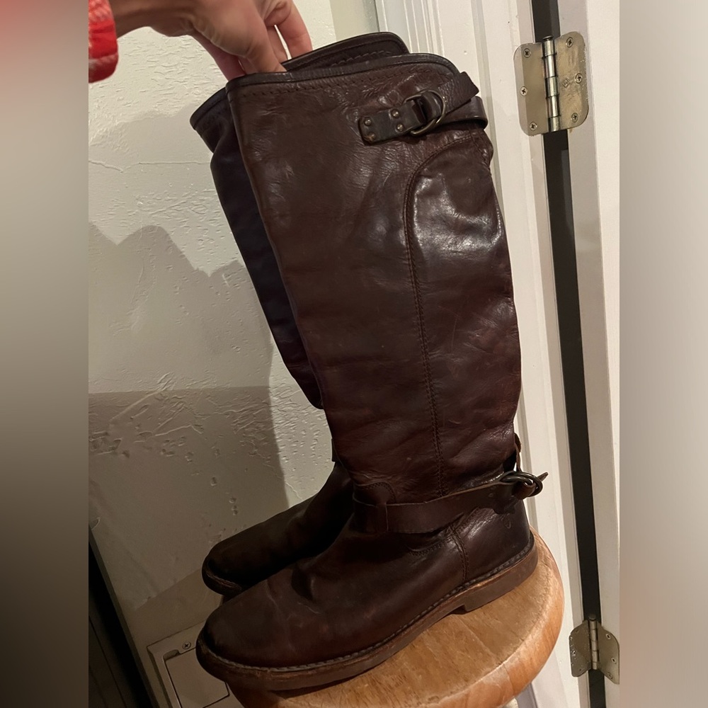Frye Tall Slouch Riding Boot - Picture 3 of 6